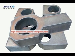 Plat baja pemotong plasma CNC presisi tinggi