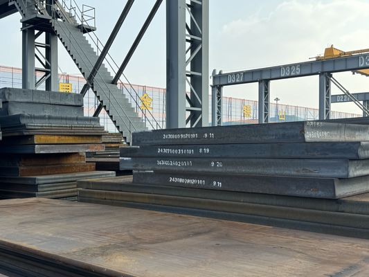 Hot Rolled Low Alloy Steel Plate Q355B Baja Karbon Ringan